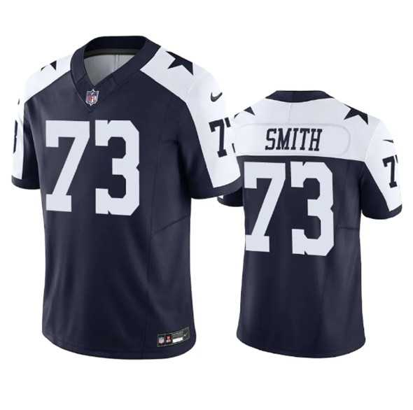 Men & Women & Youth Dallas Cowboys #73 Tyler Smith Navy 2023 F.U.S.E. Vapor Limited Stitched Football Jersey